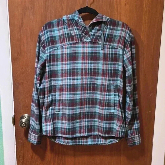 Marmot Plaid Hoodie XS - Picture 1 of 4